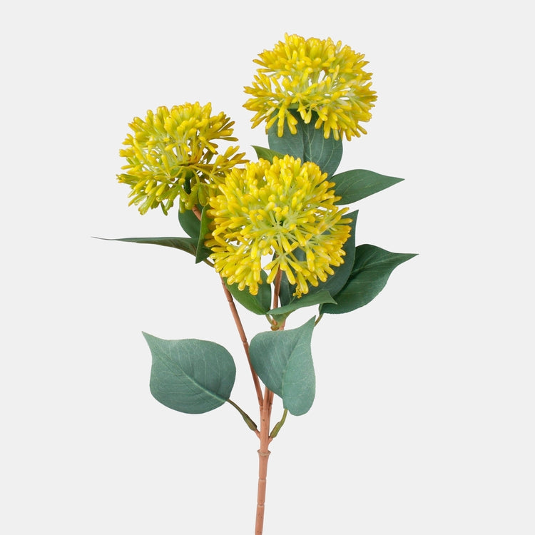 Kollane allium kunstlill 42 cm - Kunstlilled