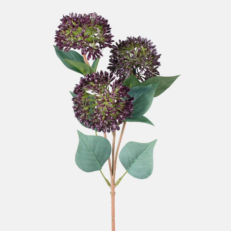 Lilla allium kunstlill 42 cm - Kunstlilled