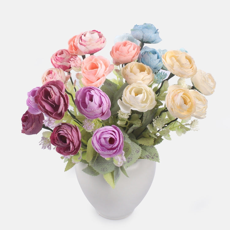 Camellia kimp kunstlille juhuslik värv 35 cm - Kunstlilled