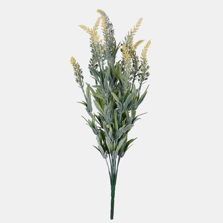 Kollase lavendli kunstlillekimp 52 cm - Kunstlilled