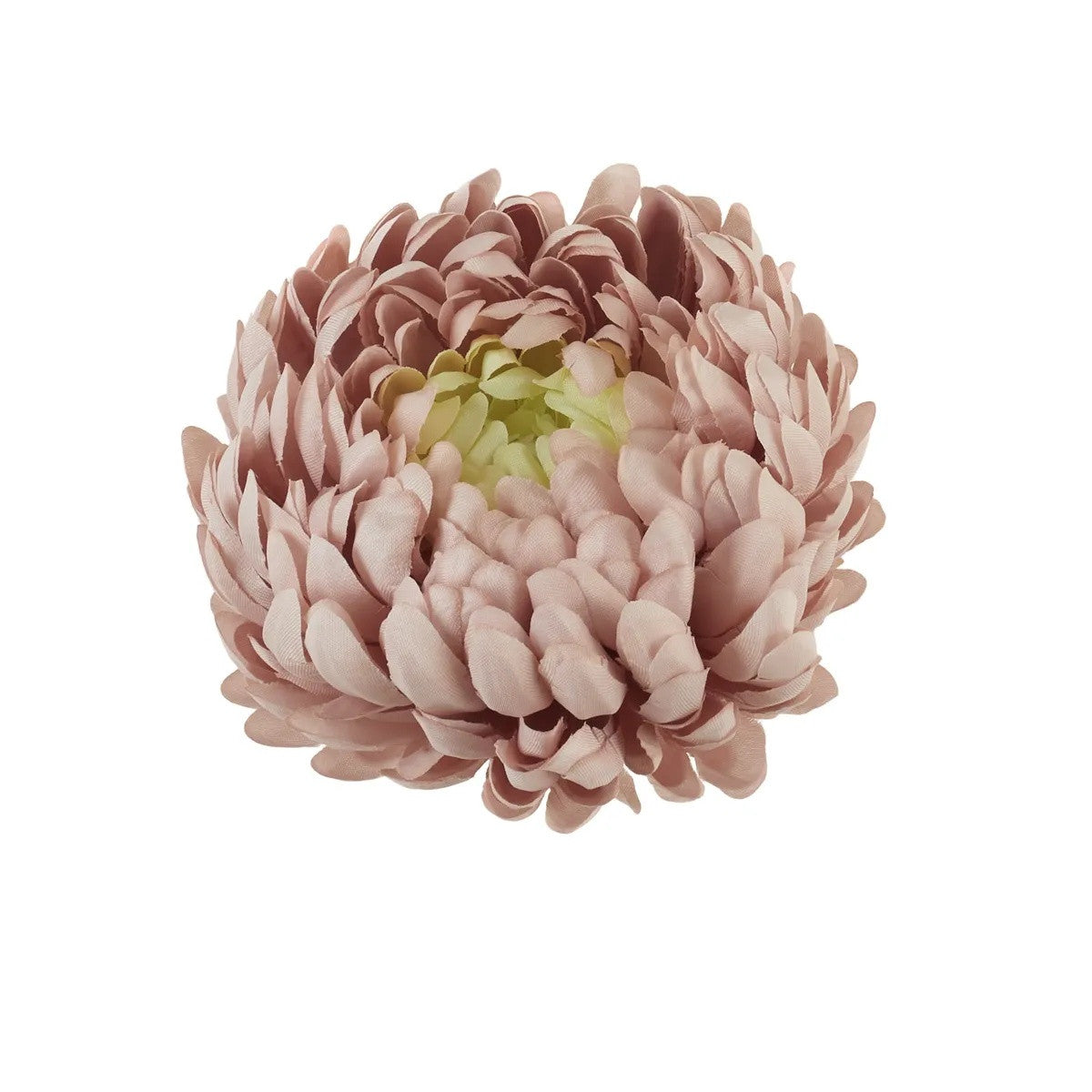 Beige tekokrysanteemin kukkapää, 14 cm