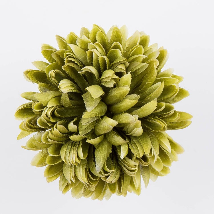 Krüsanteemi kunstlillepea roheline Ø14 cm - Kunstlilled