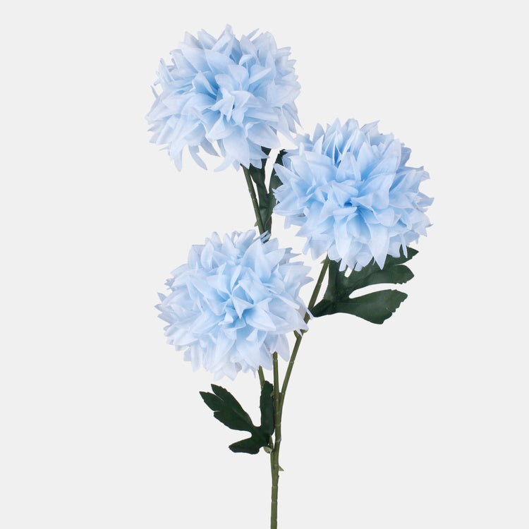Helesinine daalia kunstlill 65 cm - Kunstlilled