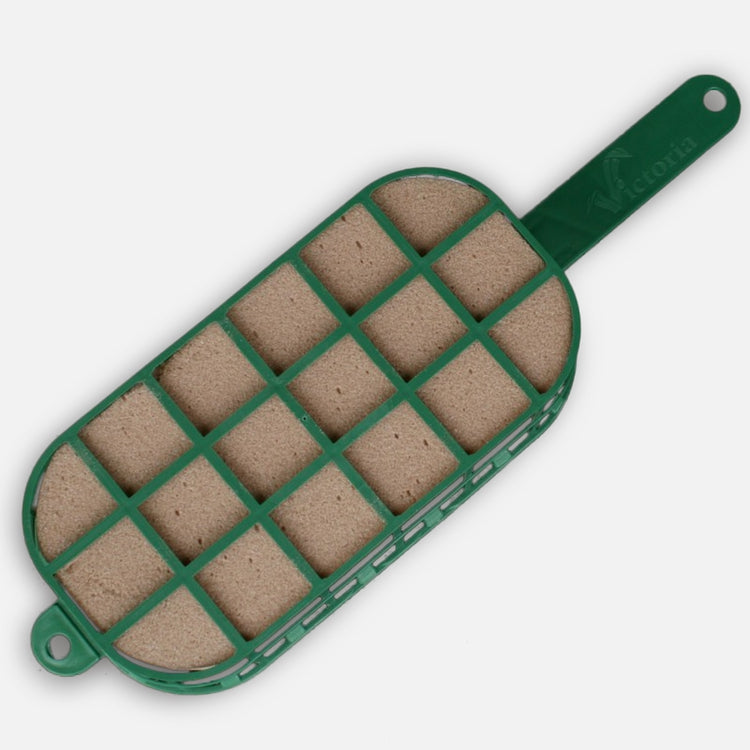 Ovaalne kuivlillehoidja 37 cm plastikust käepide - Kunstlilled