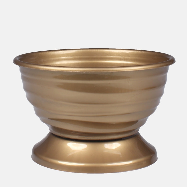 Kullavärvi lillepott Sonia Ø15 cm - Kunstlilled
