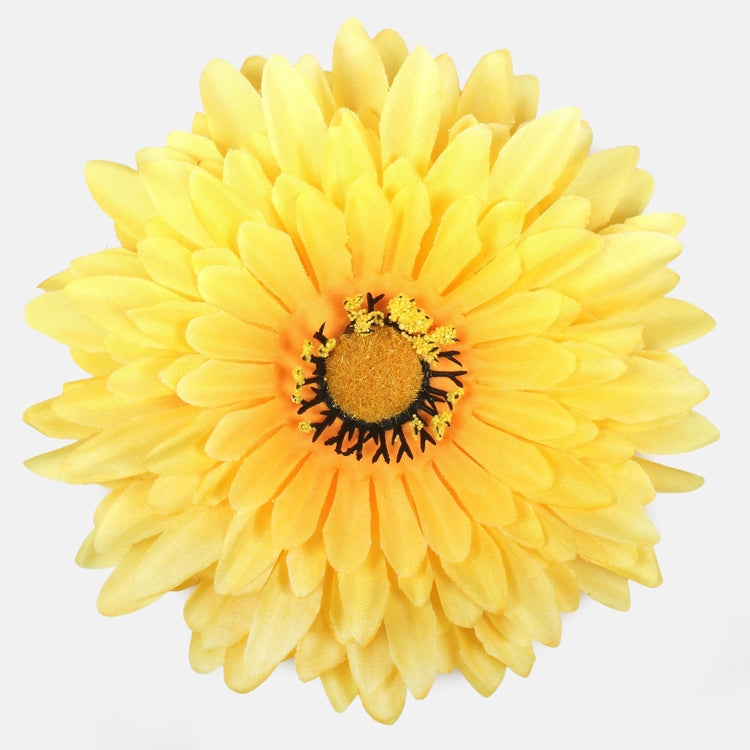 Kollase gerbera kunstlillepea Ø15 cm - Kunstlilled