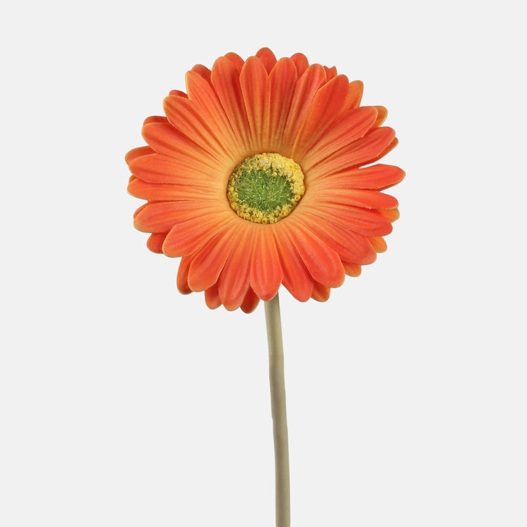 Oranž gerbera kunstlill 37 cm - Kunstlilled