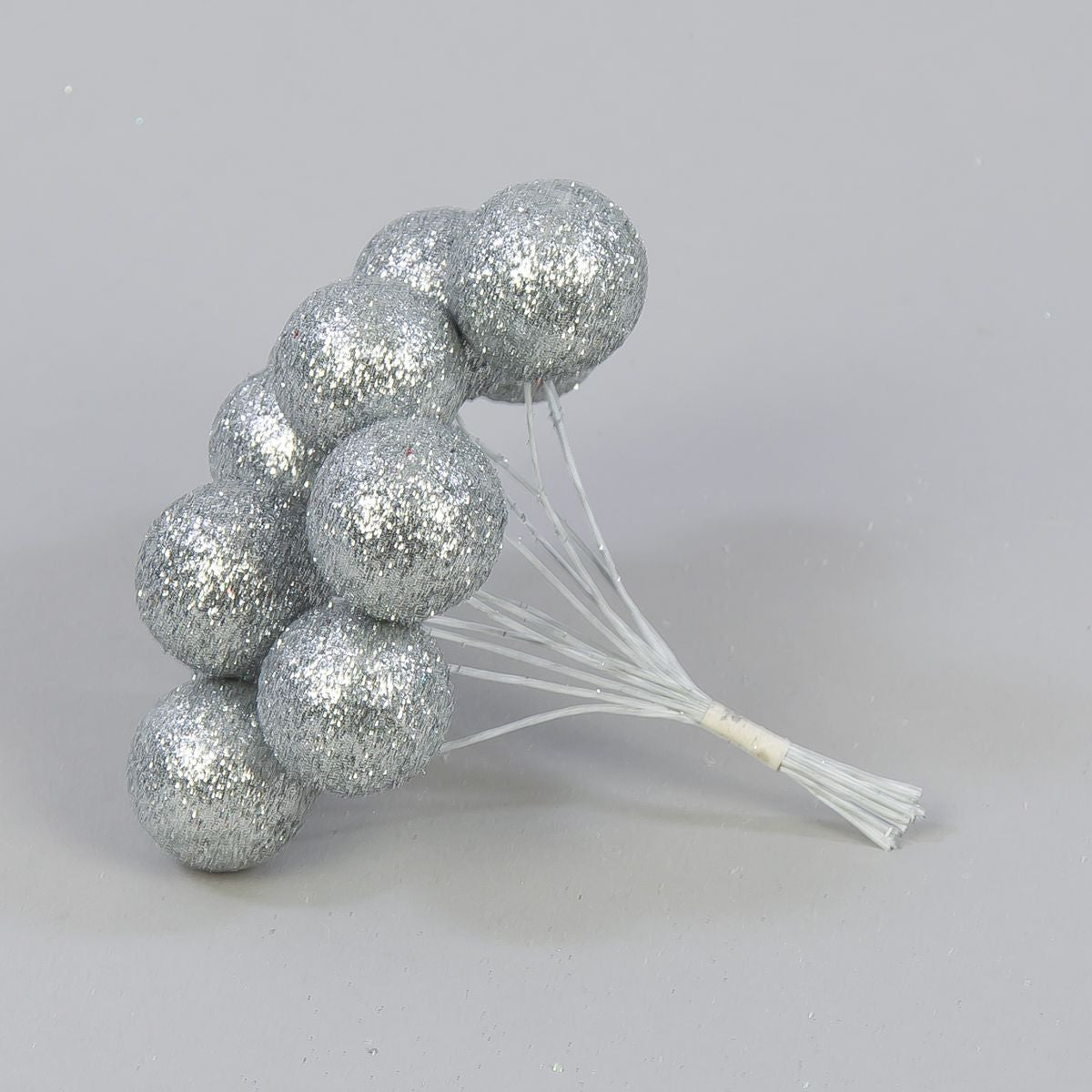 Hopeanvärinen kukkalanka, 2.5 cm