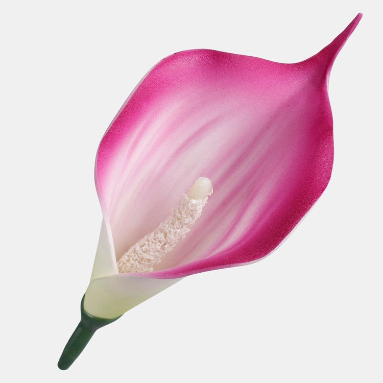Mini calla kunstlillepea penoplast Burgundia 13 cm - Kunstlilled