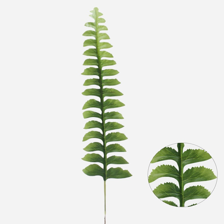 Roheline sõnajalaleht 40 cm - Kunstlilled