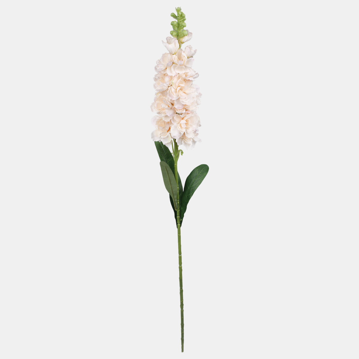 Persikanvärinen ritarinkannus – tekokukka, 86 cm