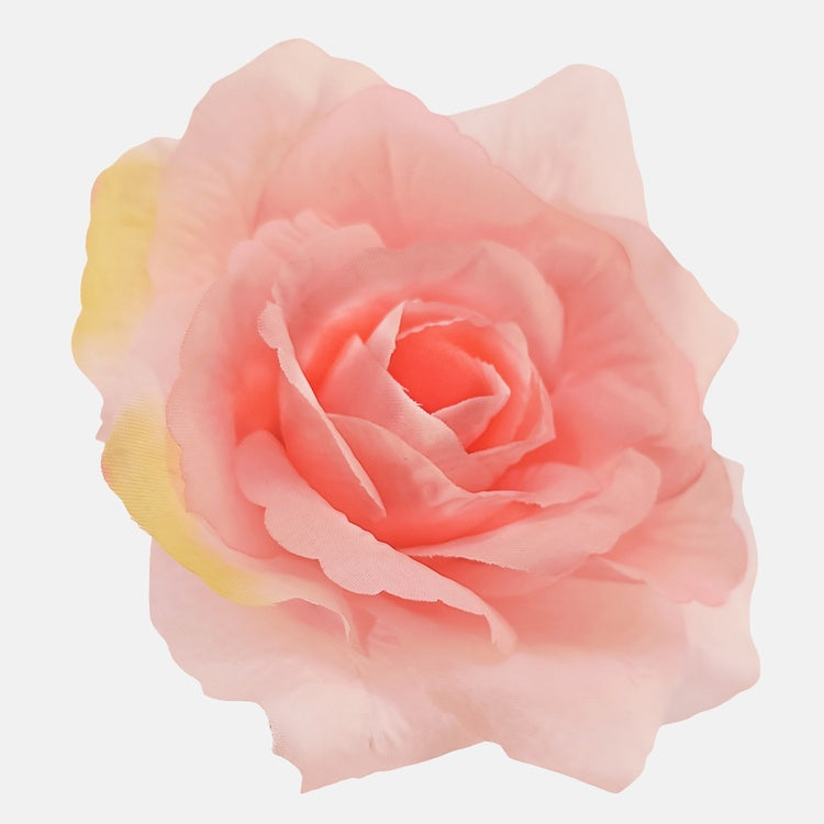 Prantsuse roosi kunstlillepea roosa Ø13 cm - Kunstlilled
