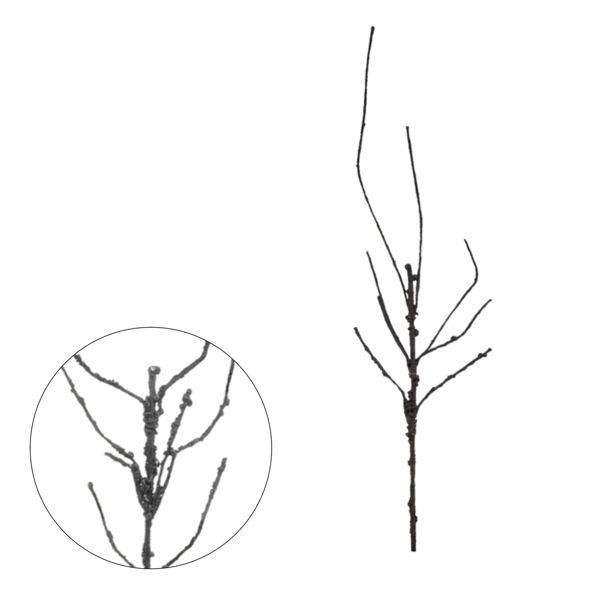Ruskea tekokasvi, 60 cm