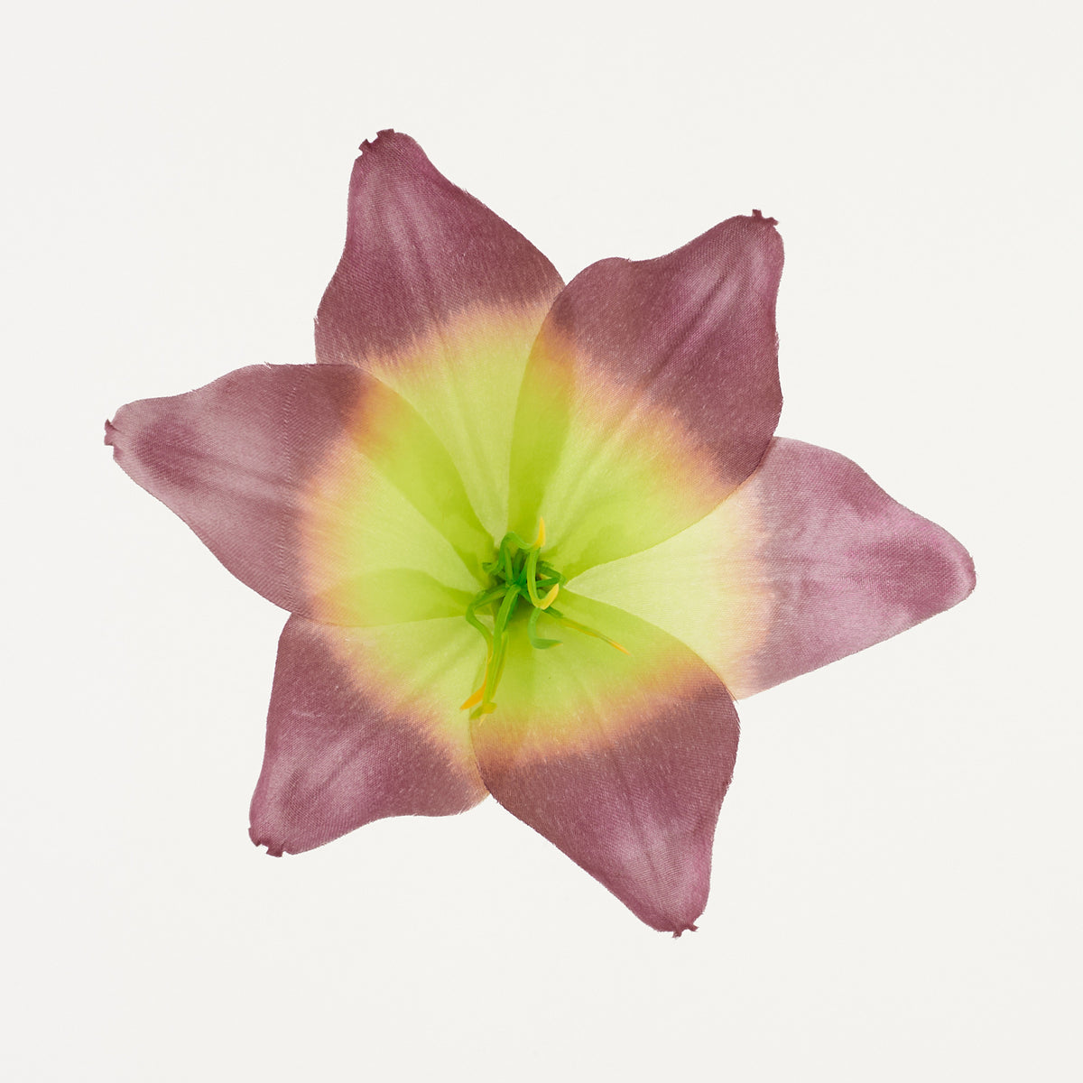 Tekoliljan kukkapää, satiini, 13 cm