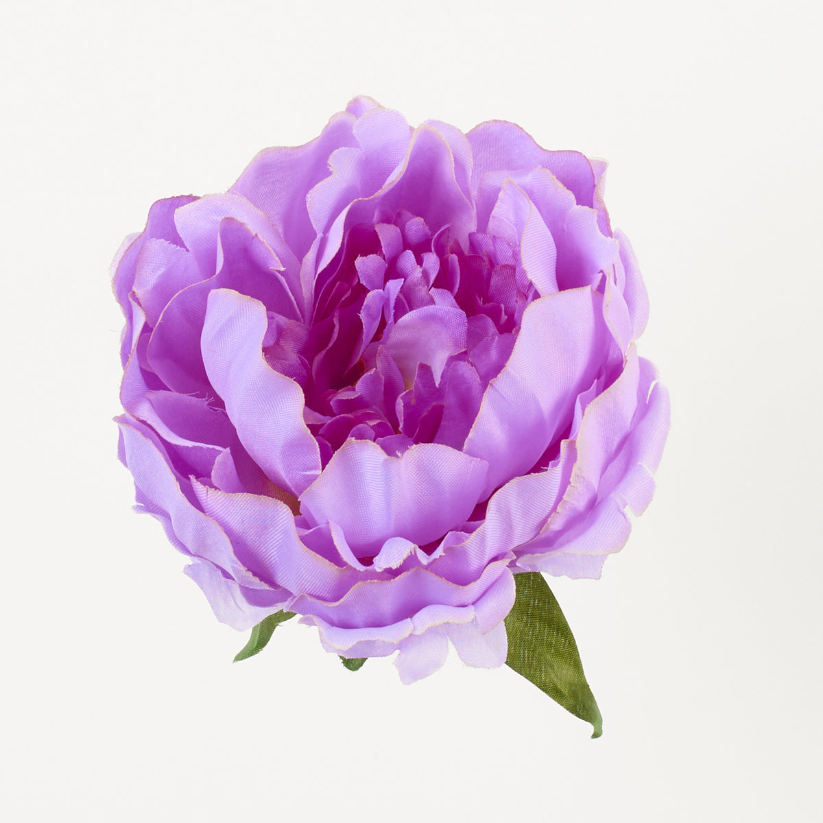 Vaalea violetti tekopionin kukkapää, 7.5 cm