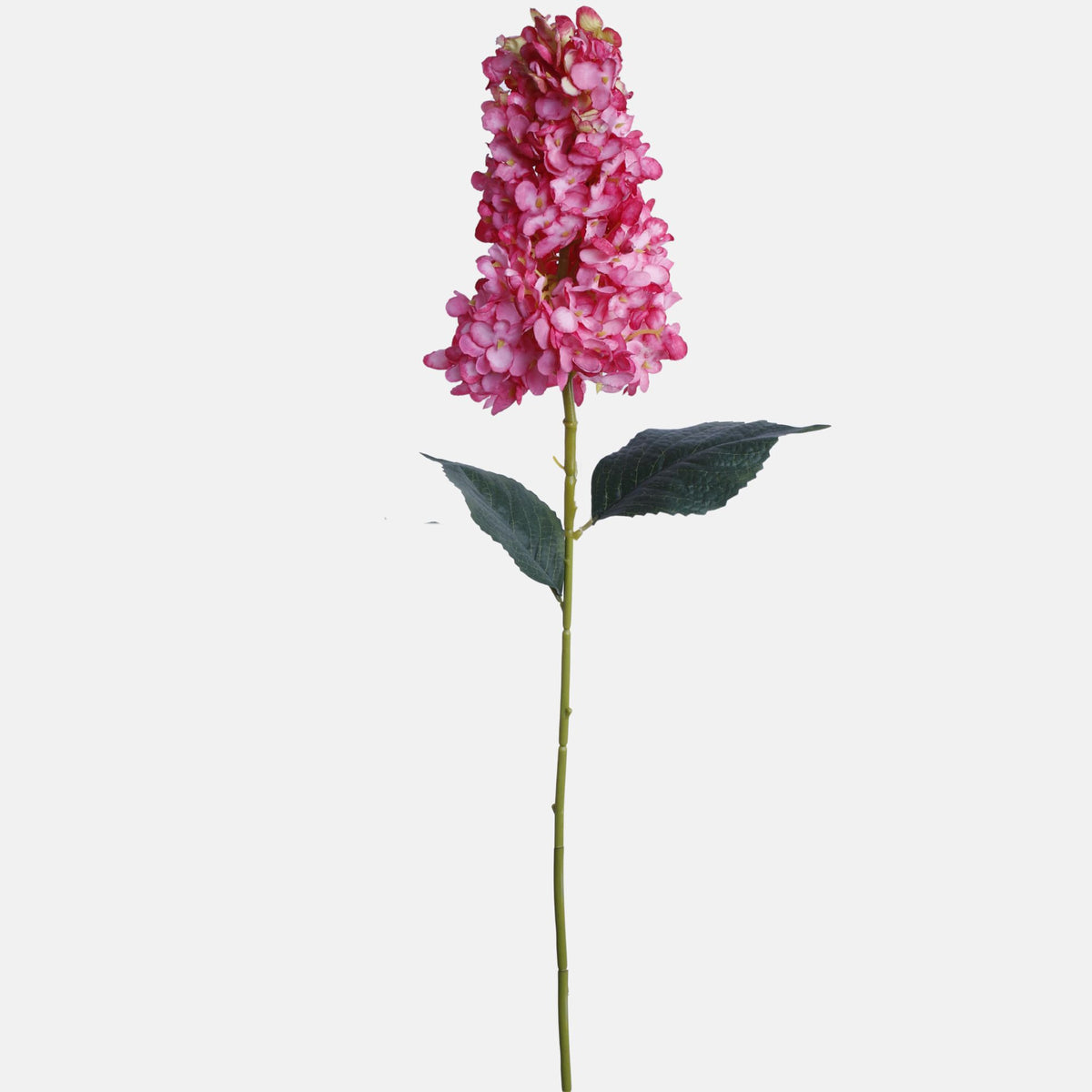 Vaaleanpunainen tekohortensian kukkavarsi, 79 cm