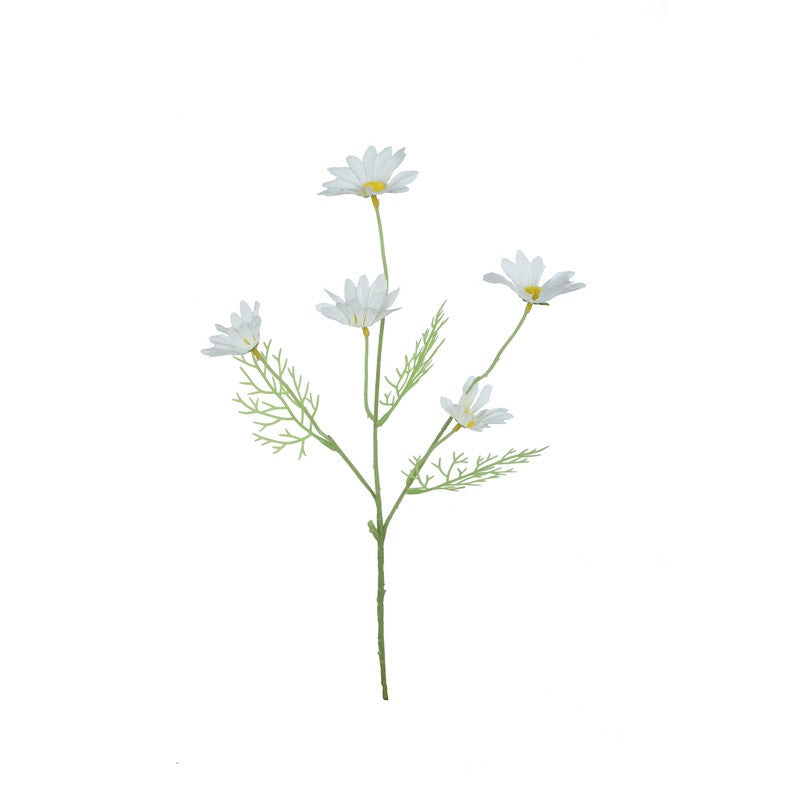 Valkoinen päivänkakkara – tekokukka, 52 cm