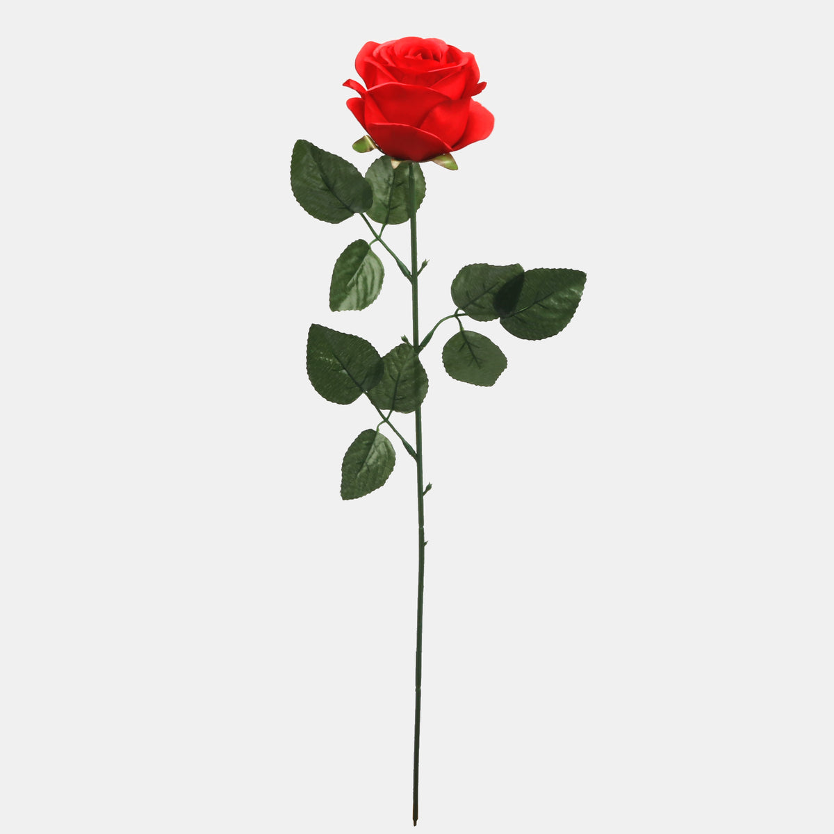 Vihreä ruusu – tekokasvi, 58 cm