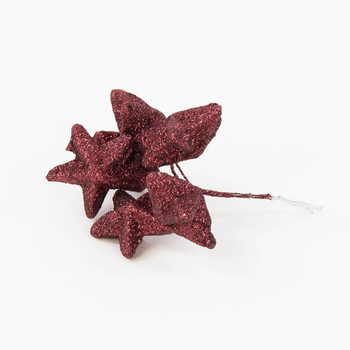 Viininpunainen kukkalanka, 4 cm