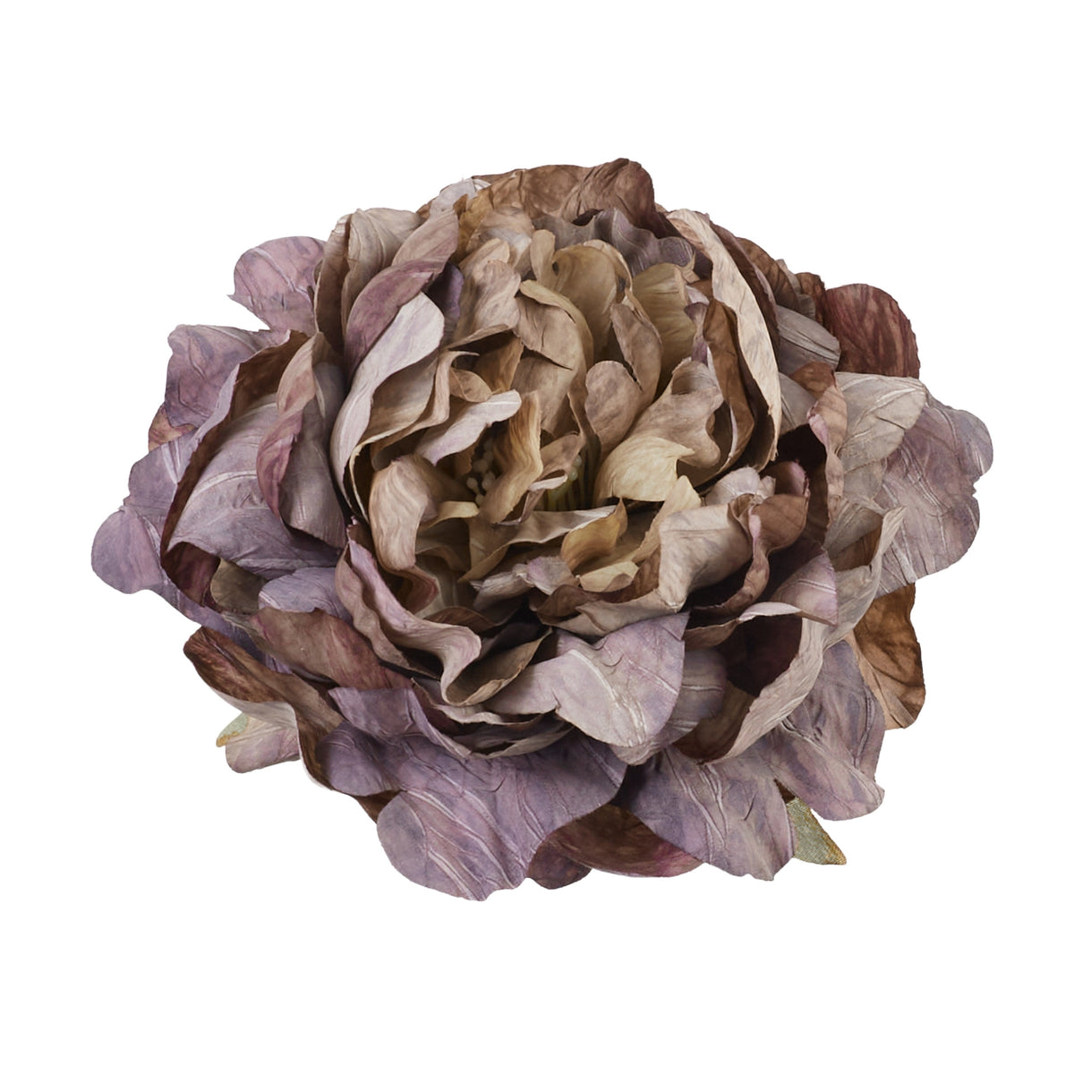 Violetti tekopionin kukkapää, 14 cm