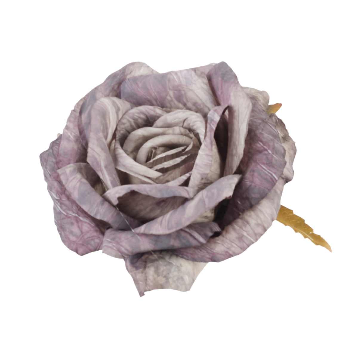 Violetti tekoruusun kukkapää, 11 cm