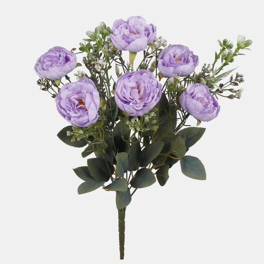 Camellia kimp kunstlille juhuslik värv 42 cm - Kunstlilled
