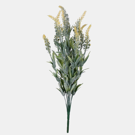 Kollase lavendli kunstlillekimp 52 cm - Kunstlilled