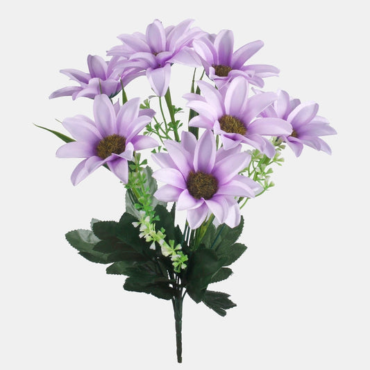 Lilla gerbera kunstlillekimp 37 cm - Kunstlilled