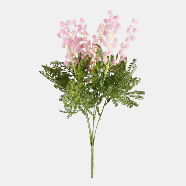 Roosa Mimosa kunstlillekimp 36 cm - Kunstlilled