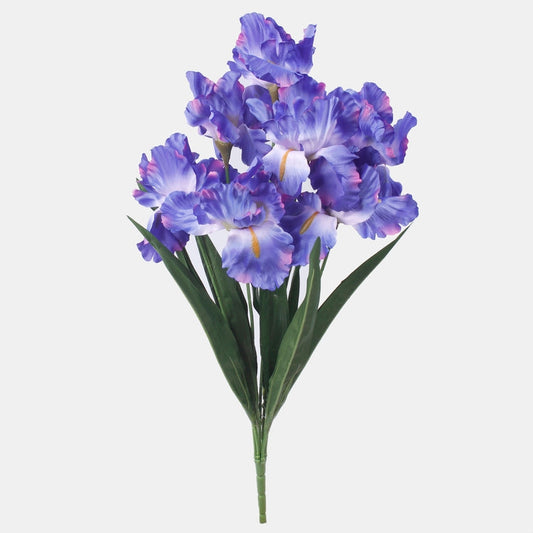 Sinise iirise kunstlillekimp 63 cm - Kunstlilled