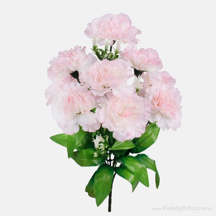 Roosa nelgi kunstlillekimp 40 cm - Kunstlilled