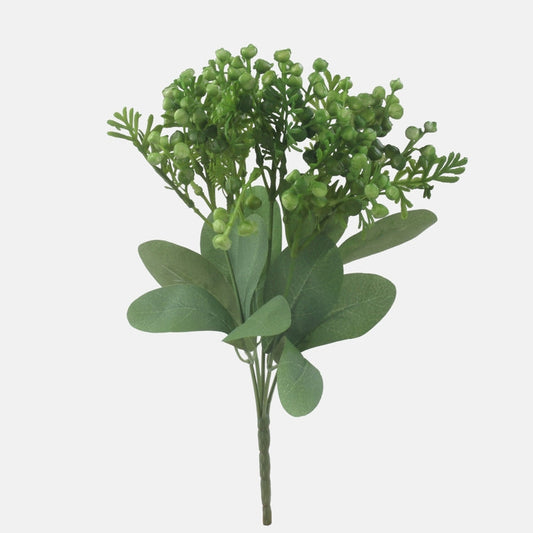 Roheline tansy kunstlillebukett 32 cm - Kunstlilled