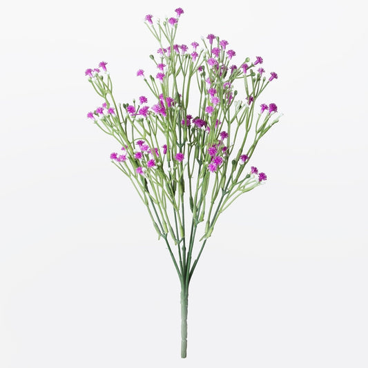 Lilla Gypsophila kunstlillekimp 37 cm - Kunstlilled