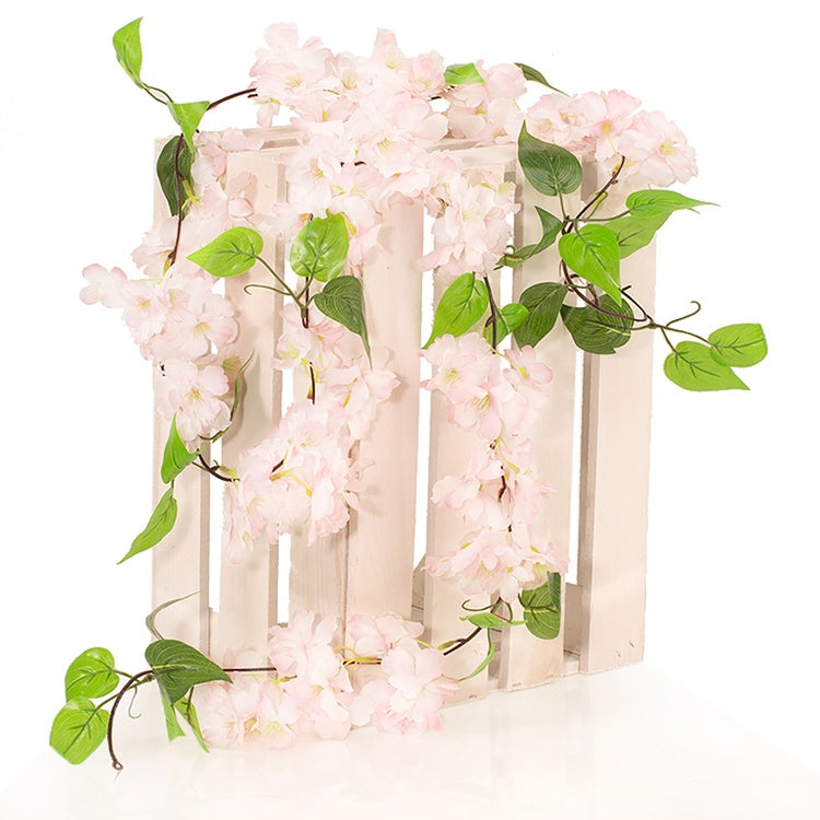 Azalea kunstviinapuu kreemjas-roosa 210 cm - Kunstlilled