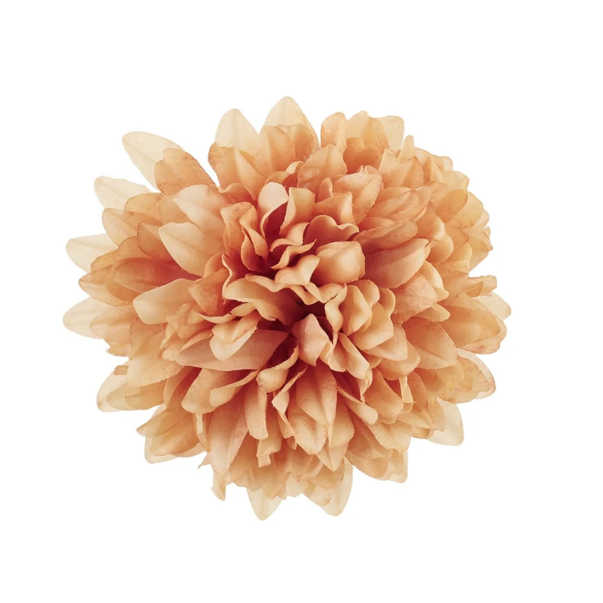 Beige tekokrysanteemin kukkapää, 13 cm
