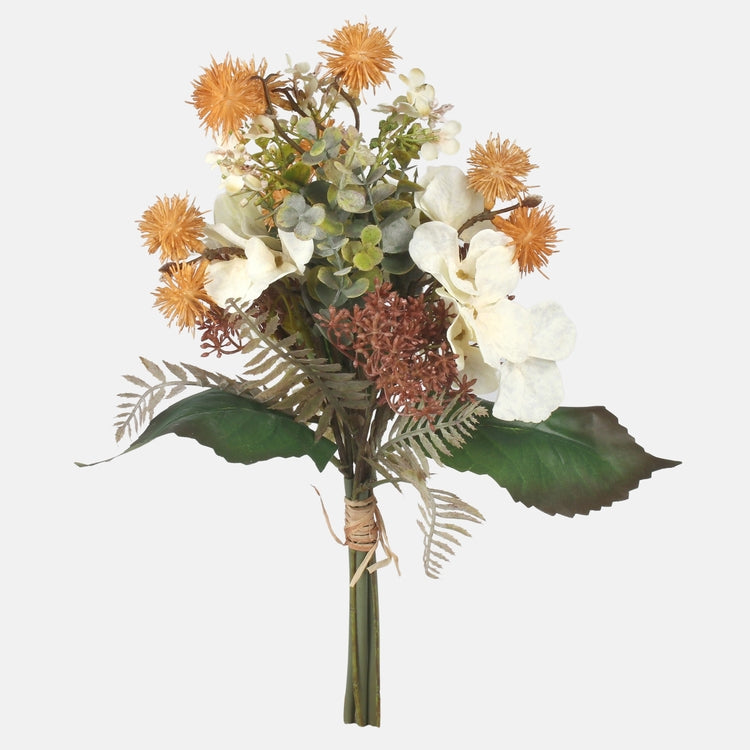 Kreemivärvi Hortensia kunstlillekimp 39 cm - Kunstlilled