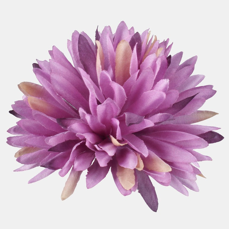Lilla krüsanteemi kunstlillepea Ø12 cm - Kunstlilled