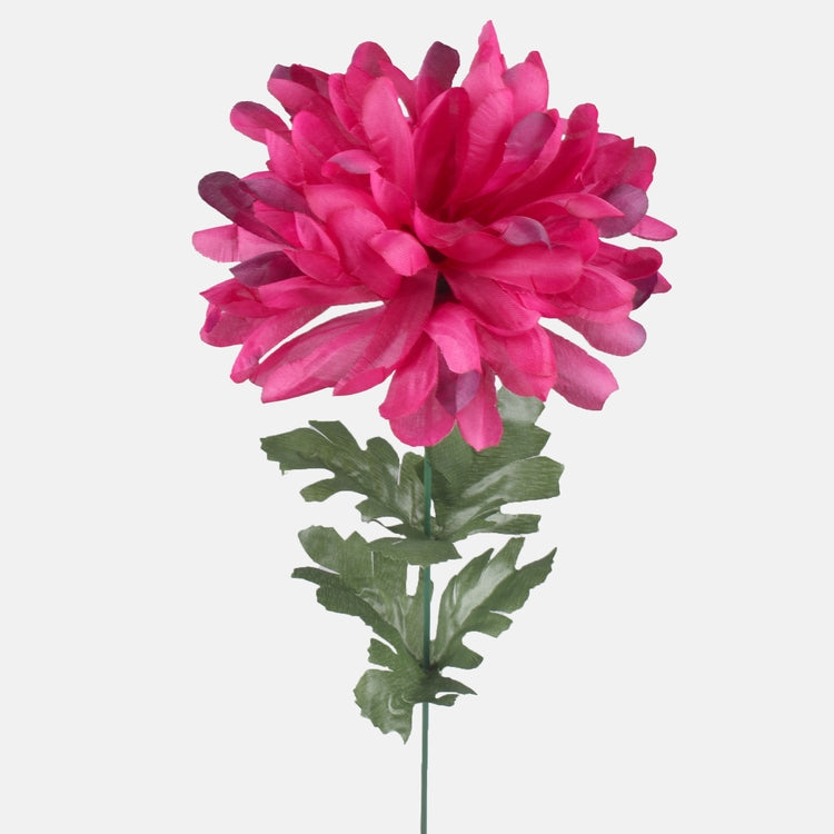 Lilla krüsanteem kunstlill 52 cm - Kunstlilled