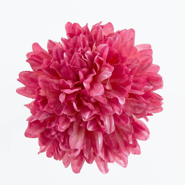Malvavärvi krüsanteemi kunstlillepea Ø18 cm - Kunstlilled