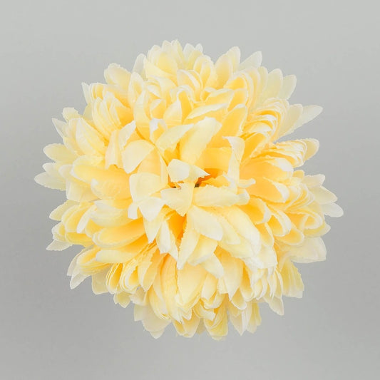 Krüsanteemi kunstlilleots heleoranž Ø14 cm - Kunstlilled