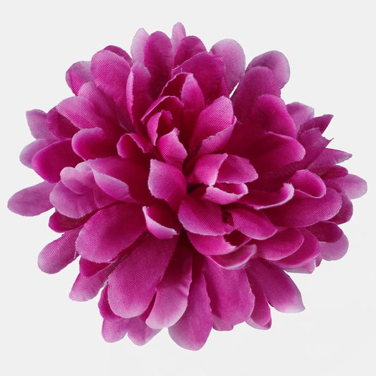 Lilla krüsanteemi kunstlillepea Ø10 cm - Kunstlilled
