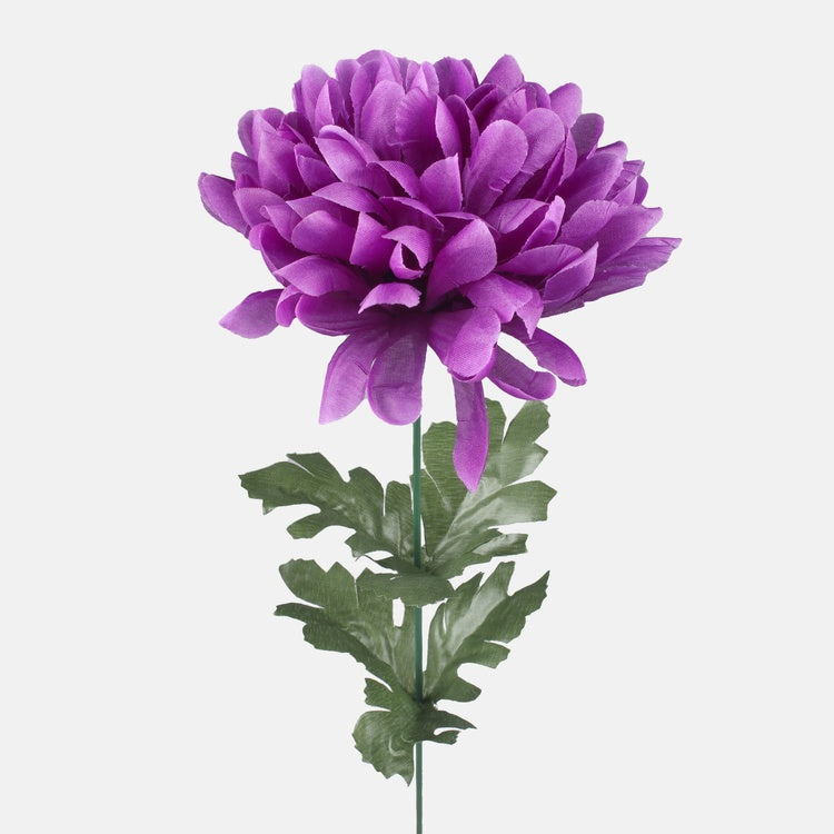Lilla krüsanteem kunstlill 52 cm - Kunstlilled