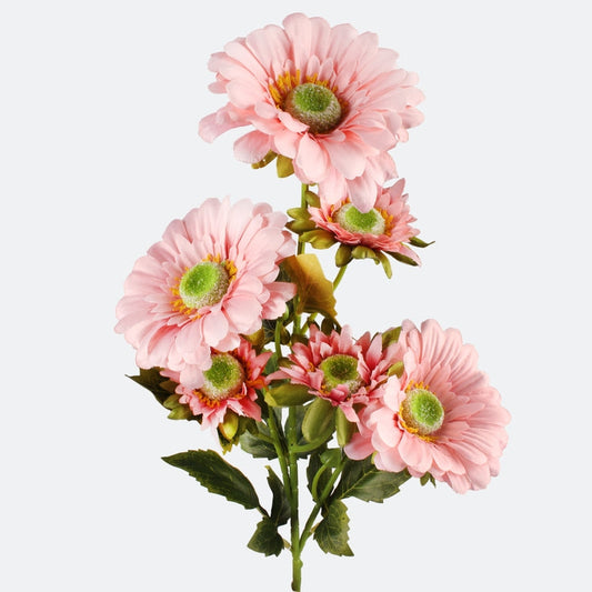 Roosa gerbera kunstlilleoks 66 cm - Kunstlilled