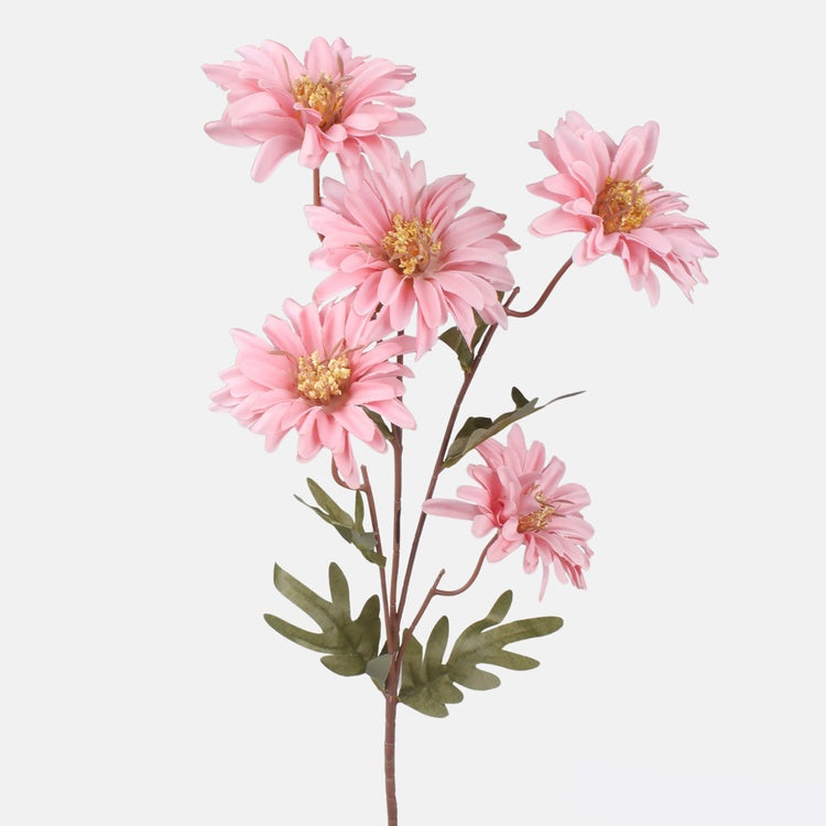 Roosa daalia kunstlilleoks 75 cm - Kunstlilled