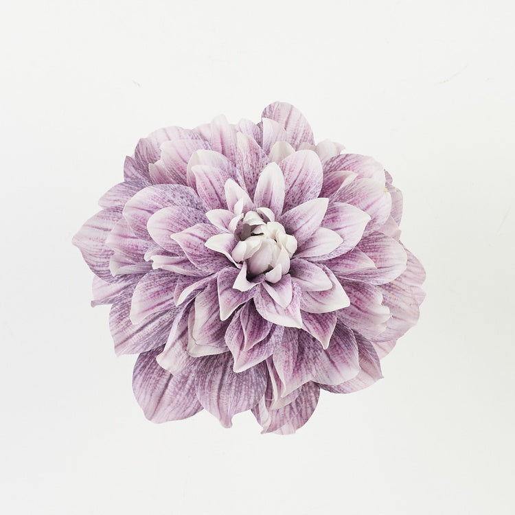 Dahlia kunstlillepea kreem-helelilla Ø17 cm - Kunstlilled