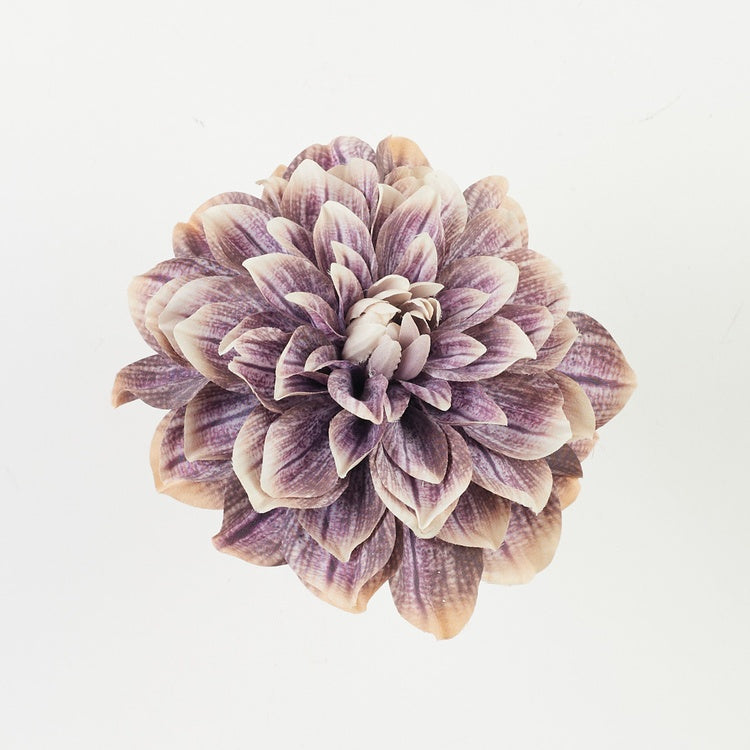 Dahlia kunstlillepea lilla-virsik Ø17 cm - Kunstlilled