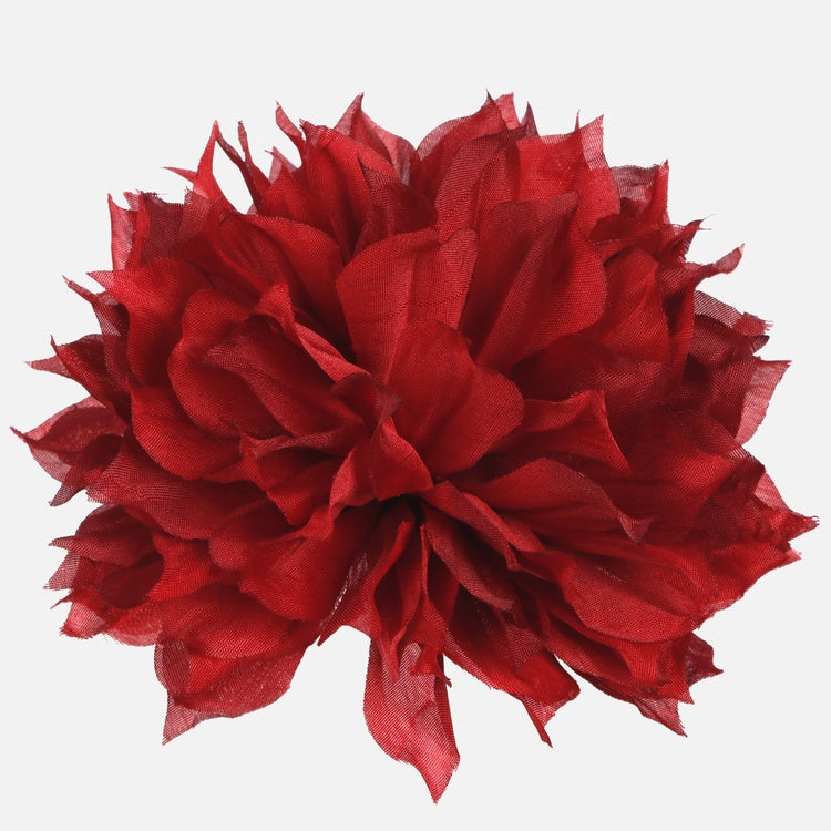 Tumepunane daalia kunstlillepea Ø14 cm - Kunstlilled