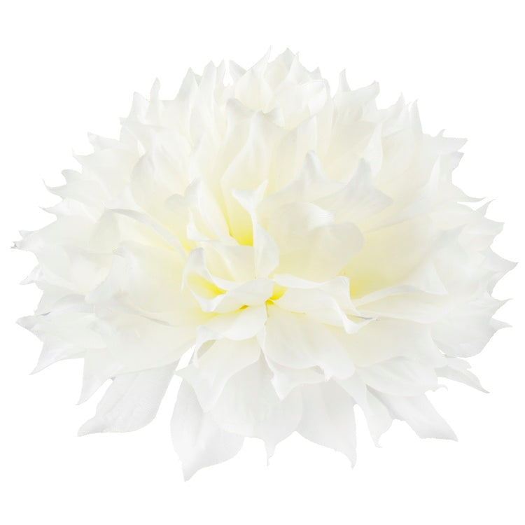 Kreemjas daalia kunstlillepea 14 cm - Kunstlilled