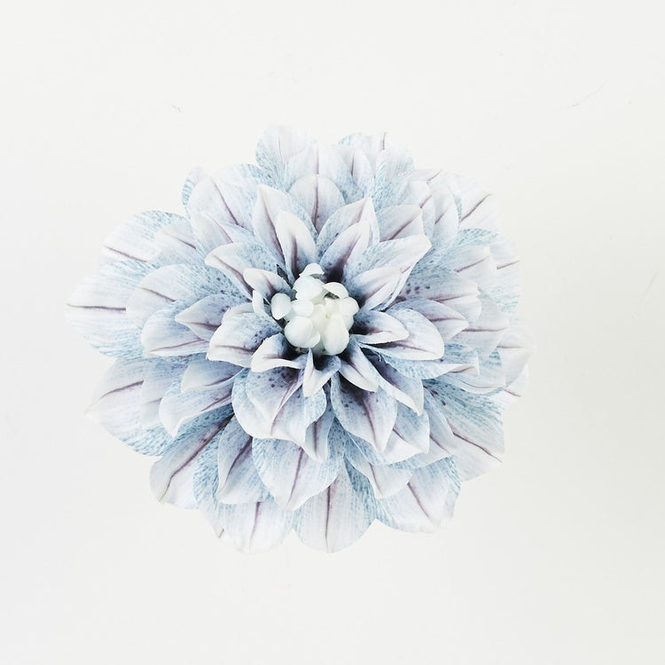 Helesinine daalia õiepea Ø17 cm - Kunstlilled