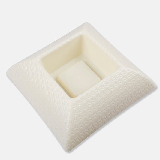 Kreemjas lillepott Martyna 25 cm - Kunstlilled